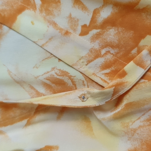 Vintage Escada Wrap Around Floral Silk Dress - Picture 5 of 7